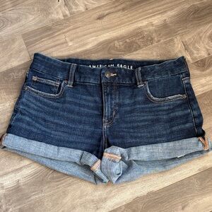 American Eagle Curvy Midi Shorts